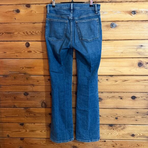 Madewell Kick Out Full Length Blue Jean Size 26 - Picture 2 of 7
